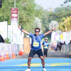 Race photo from BOGORUN 2026