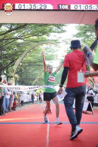 Race photo from Kediri Half Marathon 2024