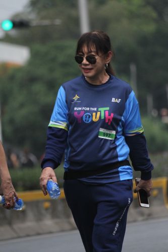 Race photo from Road to BAF Lions Run 2024