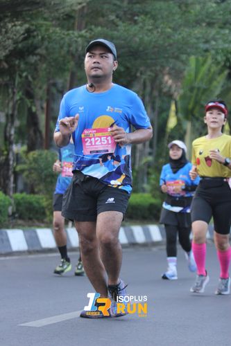 Race photo from Isoplus Run 2024 Surabaya