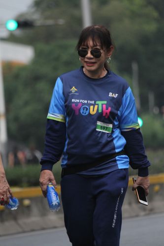 Race photo from Road to BAF Lions Run 2024