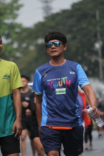 Race photo from Road to BAF Lions Run 2024
