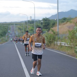 Race photo from KEDIRI HALF MARATHON 2026