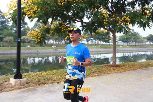 Race photo from ISOPlus Run 2024 Jakarta