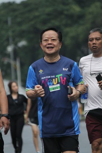 Race photo from Road to BAF Lions Run 2024