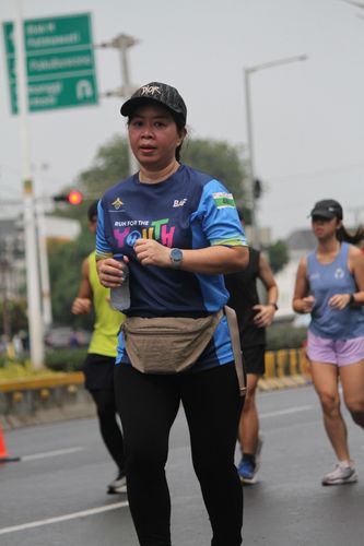 Race photo from Road to BAF Lions Run 2024