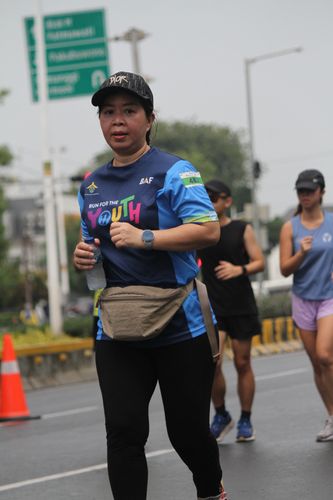 Race photo from Road to BAF Lions Run 2024