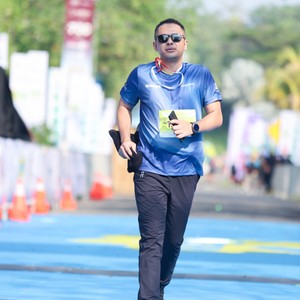 Race photo from BOGORUN 2026