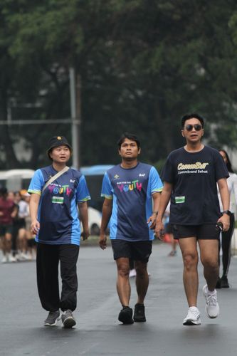 Race photo from Road to BAF Lions Run 2024