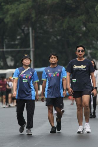 Race photo from Road to BAF Lions Run 2024