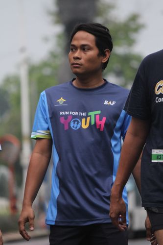 Race photo from Road to BAF Lions Run 2024