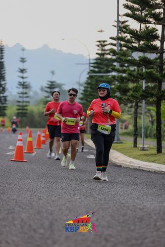 Race photo from CISANGKAN KBP CITY RUN 2025