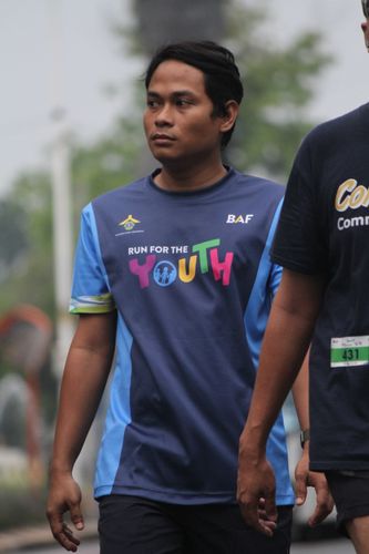 Race photo from Road to BAF Lions Run 2024