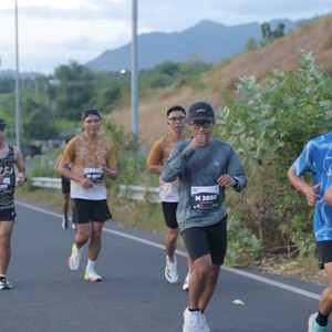 Race photo from KEDIRI HALF MARATHON 2026