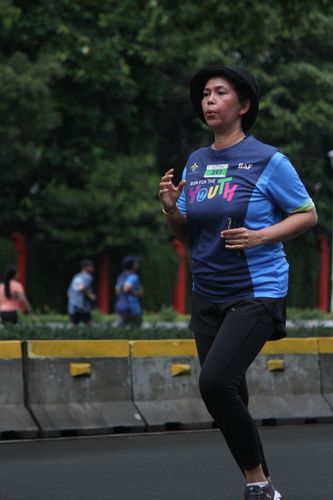 Race photo from Road to BAF Lions Run 2024