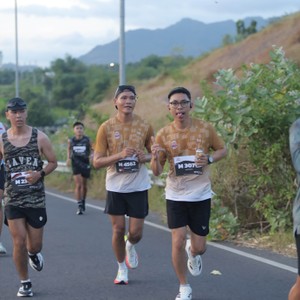 Race photo from KEDIRI HALF MARATHON 2026
