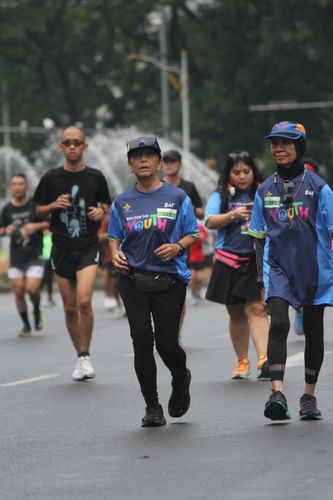 Race photo from Road to BAF Lions Run 2024