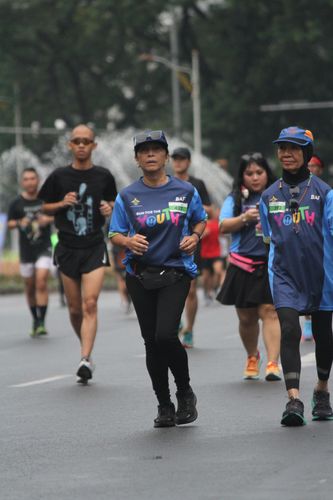Race photo from Road to BAF Lions Run 2024