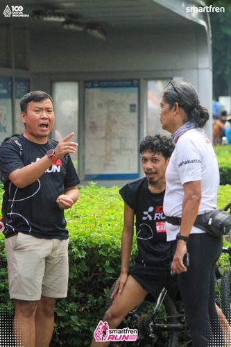 Race photo from Smartfren Run 2025 Vibes