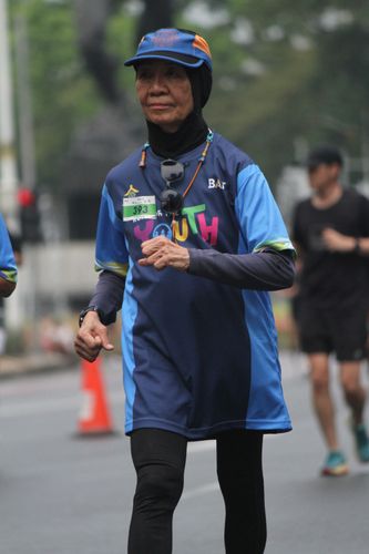 Race photo from Road to BAF Lions Run 2024