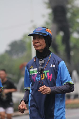 Race photo from Road to BAF Lions Run 2024