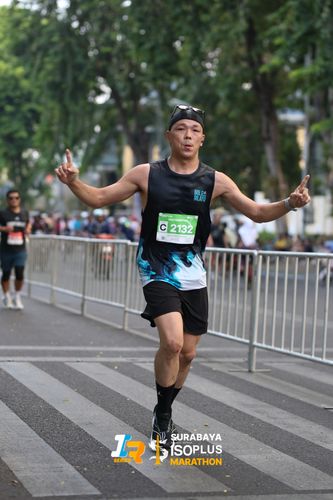 Race photo from SURABAYA ISOPLUS MARATHON 2025
