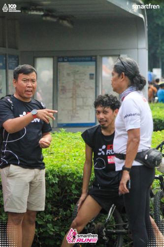 Race photo from Smartfren Run 2025 Vibes