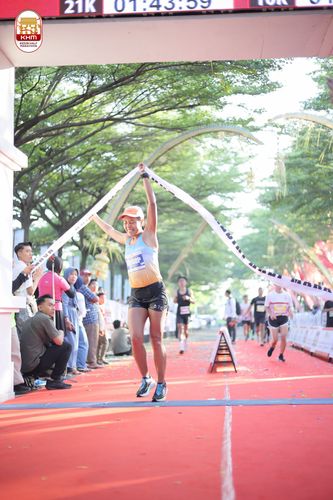 Race photo from Kediri Half Marathon 2024