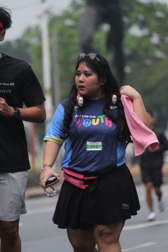 Race photo from Road to BAF Lions Run 2024