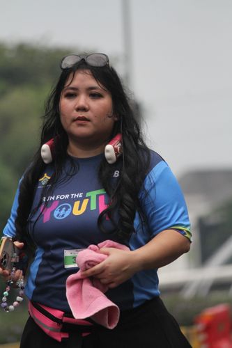 Race photo from Road to BAF Lions Run 2024