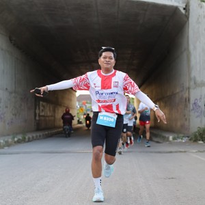 Race photo from KEDIRI HALF MARATHON 2026