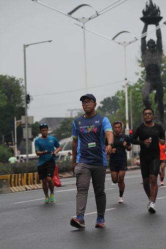 Race photo from Road to BAF Lions Run 2024