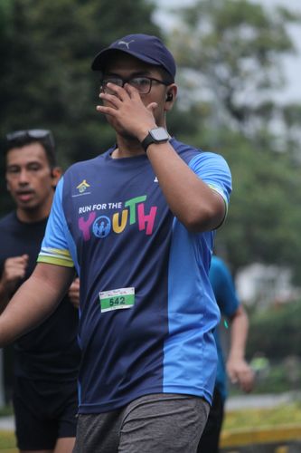 Race photo from Road to BAF Lions Run 2024