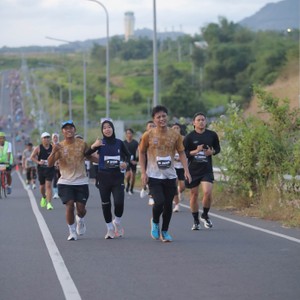 Race photo from KEDIRI HALF MARATHON 2026
