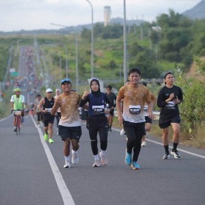 Race photo from KEDIRI HALF MARATHON 2026