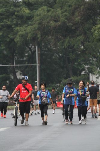 Race photo from Road to BAF Lions Run 2024