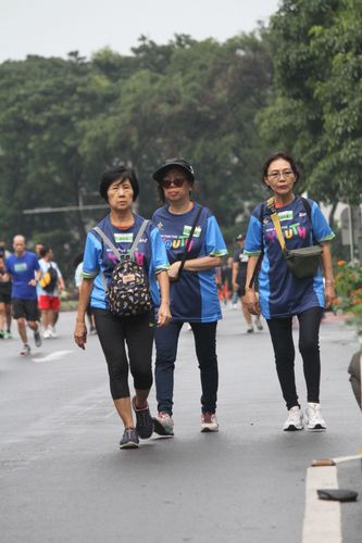 Race photo from Road to BAF Lions Run 2024