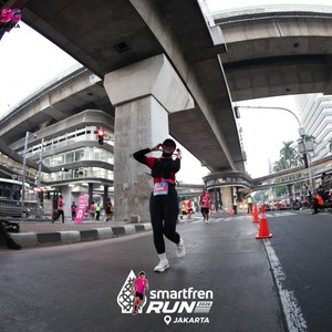 Race photo from SMARTFREN RUN 2026