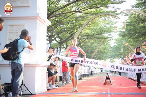 Race photo from Kediri Half Marathon 2024