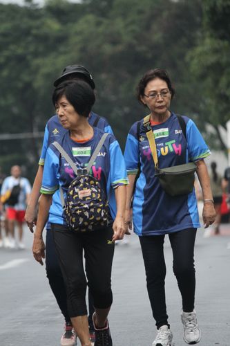 Race photo from Road to BAF Lions Run 2024