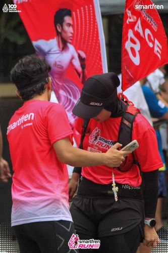 Race photo from Smartfren Run 2025 Vibes