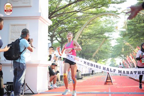 Race photo from Kediri Half Marathon 2024