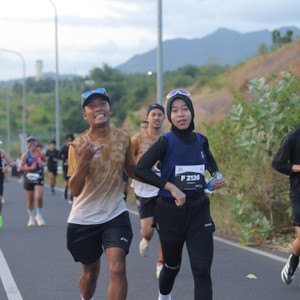 Race photo from KEDIRI HALF MARATHON 2026