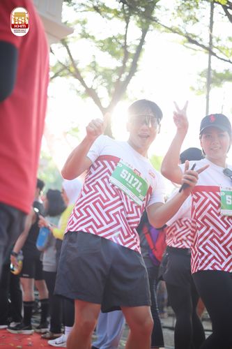 Race photo from Kediri Half Marathon 2024