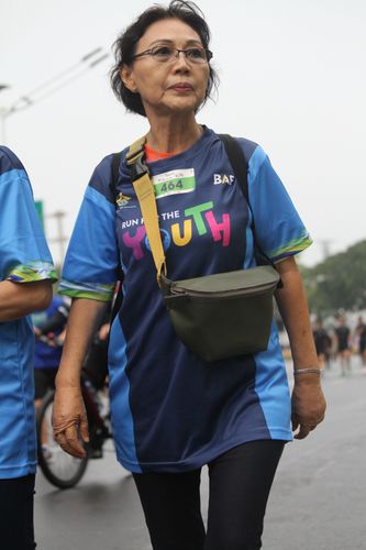 Race photo from Road to BAF Lions Run 2024
