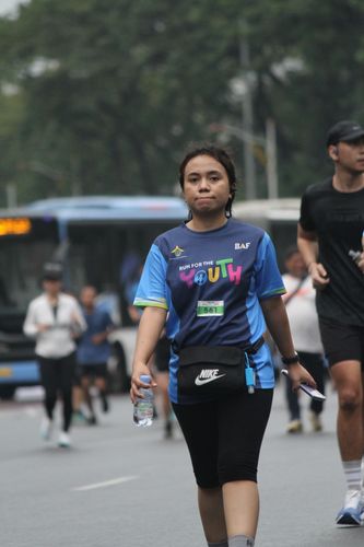 Race photo from Road to BAF Lions Run 2024