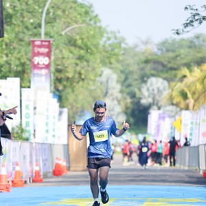 Race photo from BOGORUN 2026