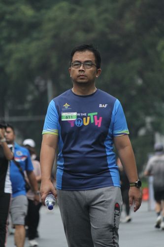 Race photo from Road to BAF Lions Run 2024