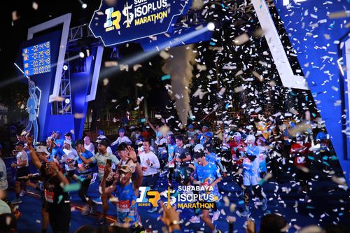 Race photo from SURABAYA ISOPLUS MARATHON 2025