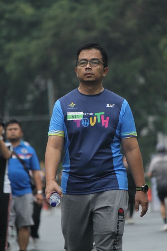 Race photo from Road to BAF Lions Run 2024